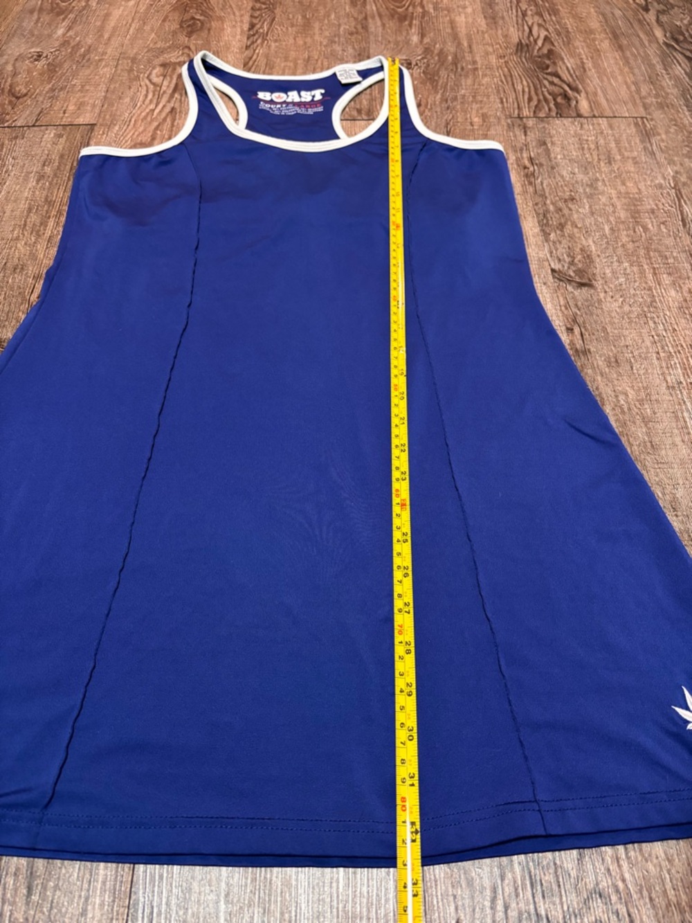 BOAST Sleeveless Racerback Tank Tennis Dress Size Large - Picture 6 of 9